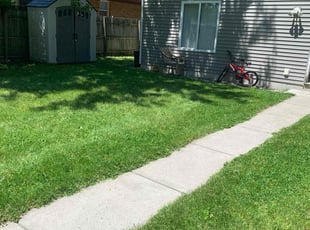 Linda J.'s turf maintenance service result