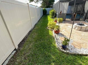 Mary B.'s turf maintenance service result