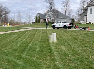 Dave W.'s lawn maintenance service result