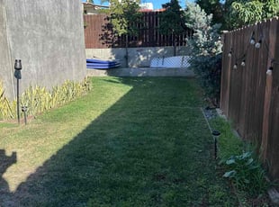 Linda B.'s lawn maintenance service result