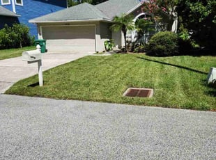 Kimberly A.'s lawn maintenance service result