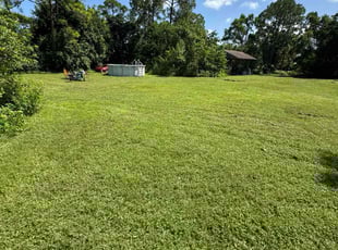 Yvette F.'s lawn care services service result