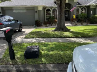 Pat M.'s lawn maintenance service result