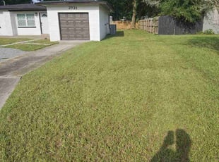 Lynda S.'s grass cutting service result