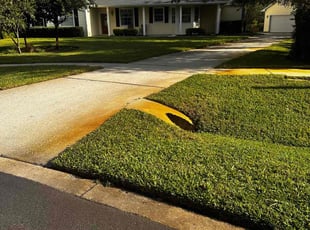 Evanna K.'s turf maintenance service result