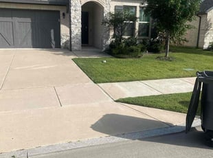 Melinda W.'s turf care service result