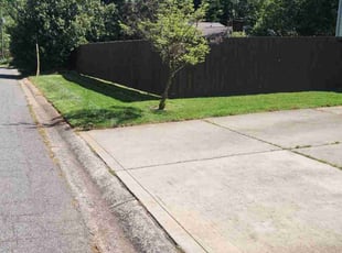 Jerry H.'s yard service service result