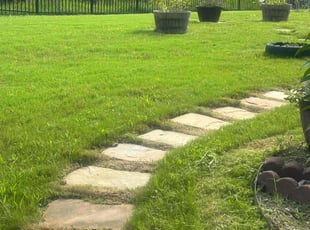 Samantha H.'s grass cutting service result