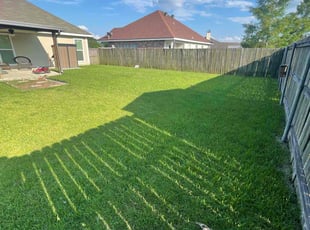 Mary M.'s grass maintenance service result