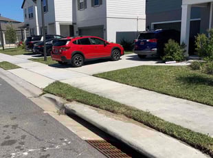 Kristie A.'s lawn maintenance service result