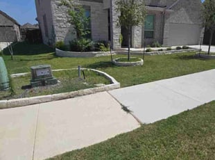 Jennifer C.'s grass cutting service result