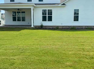 Amy W.'s turf maintenance service result