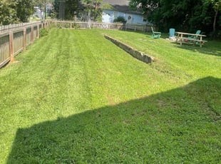 Janet F.'s grass cutting service result