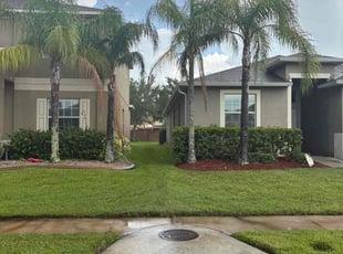 Norma E.'s lawn care service result