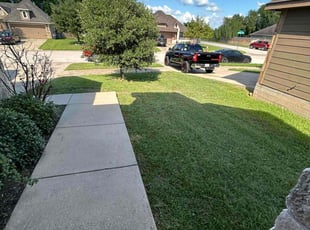 Dawei H.'s turf maintenance service result