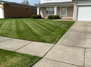 Lollie J.'s lawn care services service result
