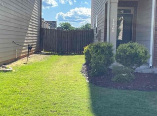 Dawn E.'s lawn maintenance service result