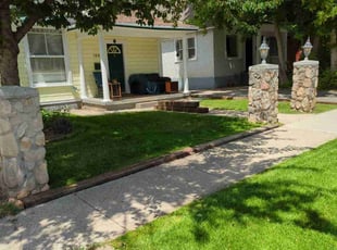 John M.'s turf care service result