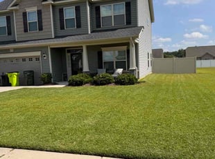 Jordan B.'s lawn care services service result