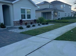 Dorian M.'s grass maintenance service result