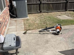 David W.'s turf maintenance service result