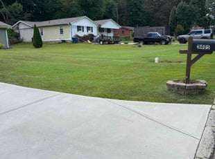 Zacchaeus E.'s turf care service result