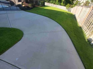 Douglas E.'s grass maintenance service result