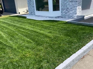 Andrea S.'s grass maintenance service result
