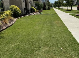 Garrett E.'s lawn care service result