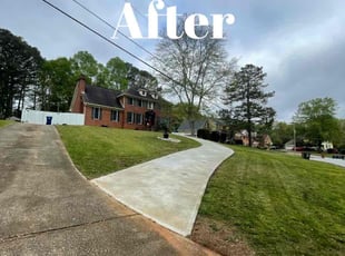 Sherell G.'s lawn care services service result