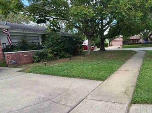 Kristen H.'s lawn care services service result