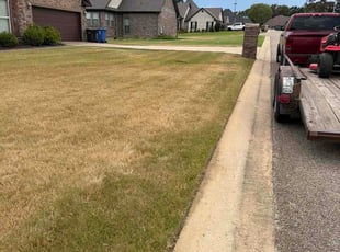 Heather S.'s lawn maintenance service result