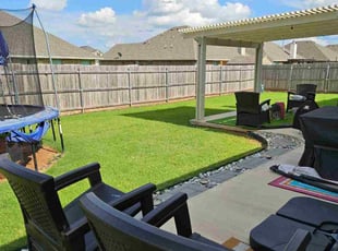 Matt R.'s lawn maintenance service result