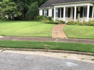 James K.'s lawn maintenance service result