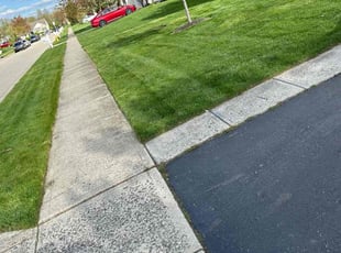 Kathleen W.'s grass cutting service result