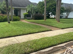 Craig S.'s lawn maintenance service result