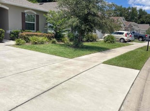 Christine C.'s lawn service service result