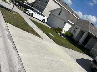 Isaac D.'s turf maintenance service result