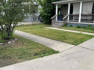 Teresa A.'s grass maintenance service result