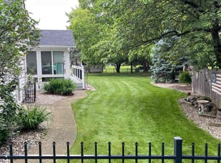 Ryan B.'s lawn care service result