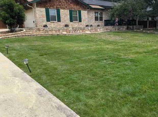 Angela F.'s lawn care service result