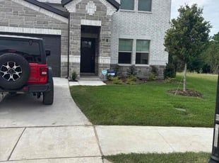 Rick R.'s grass maintenance service result