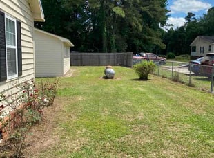 Jennifer V.'s turf maintenance service result