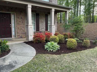 James W.'s Mulching service result