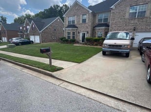 Deandre A.'s turf maintenance service result
