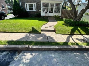 Chrissy A.'s residential landscaping service result