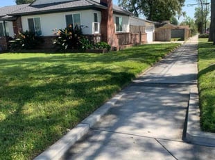 Valerie V.'s lawn maintenance service result