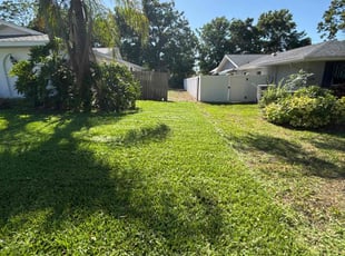 PHYLLIS J.'s lawn care service result
