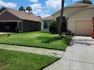 Shelly K.'s grass cutting service result