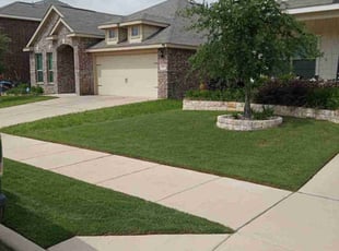 Debbie M.'s lawn maintenance service result